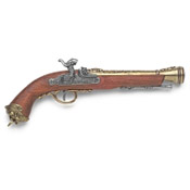 19TH CENTURY ITALIAN REPLICA BLUNDERBUSS PERCUSSION PISTOL L