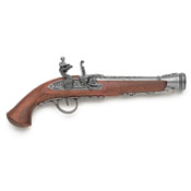 18th Century Replica Pirate flintlock Pistol-Gray