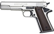 Colt .45 Blank Firing Gun - Nickel