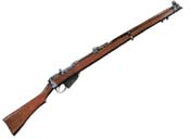 BRITISH LEE-ENFIELD RIFLE METAL AND WOOD REPLICA