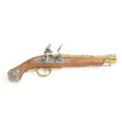 English 18th Century Blunderbuss Non Firing Replica Gun - Brass