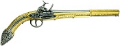 18th Century Miquelet lock Algerian Replica flintlock pistol
