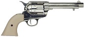 1873 Replica Peacemaker Non Firing, Nickel with Ivory Grips