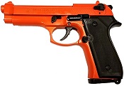 Beretta 92F-8MM Blank Firing Gun-Orange