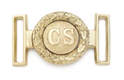 Confederate Civil War Bras Buckle