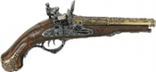 French Deluxe Flintlock Pistol