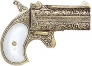 Replica Deluxe Derringer Non Firing - Gold